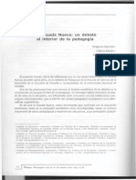 2 - (2011)German y otros  La escuela nueva un debate al interior de la pedagogia