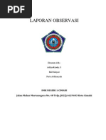 Download Laporan observasi Jaringan by Faris Arifiansyah SN44690175 doc pdf