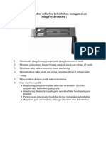 Cara Mengukur Suhu Dan Kelembaban Sling Psychrometer