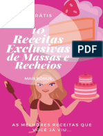 Receitas de massas e recheios irresistíveis