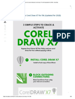 How To Crack & Activate Corel Draw X7 For Life (Updated For 2018) - NairaTips PDF