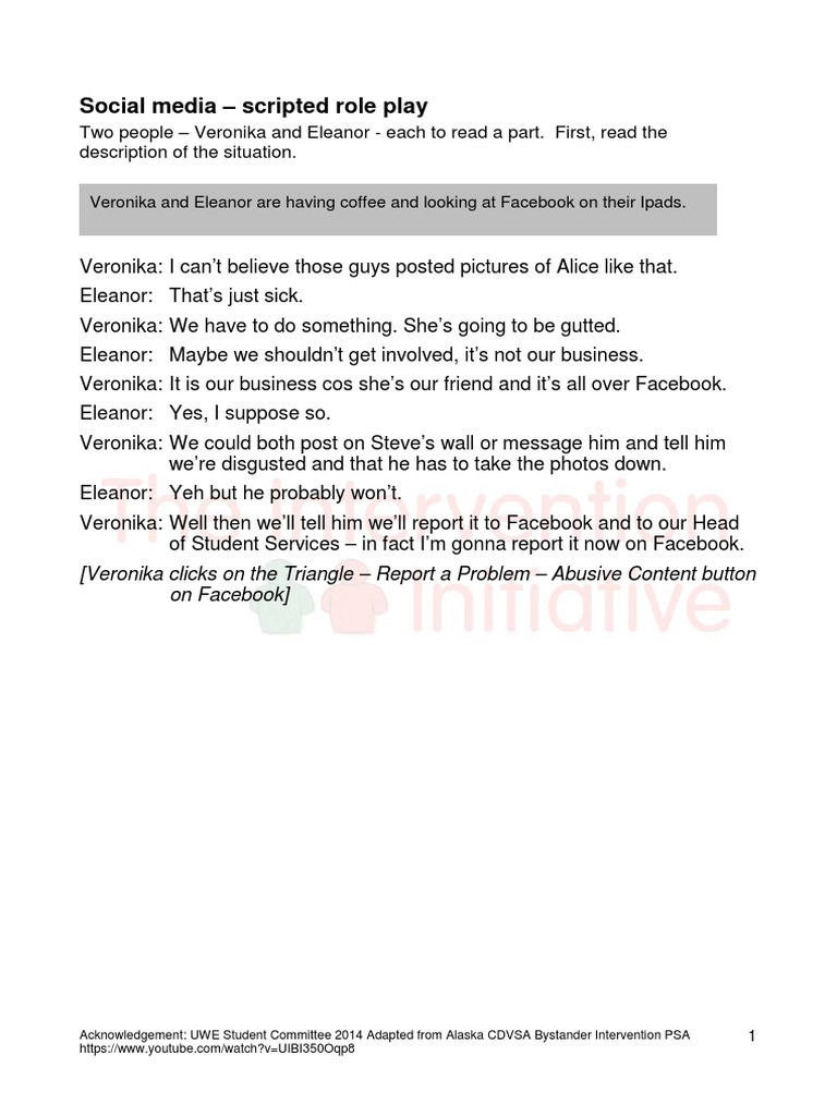 Social Media RP | PDF | Language Arts & Discipline