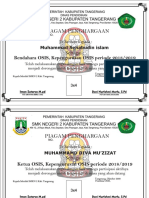 Sertifikat Osis - All PDF