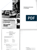 Ruy Mauro Marini - Subdesenvolvimento e Revolucao PDF
