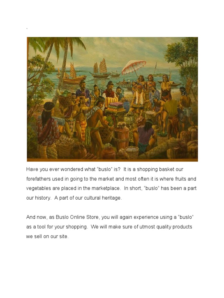 Rediscover Tradition with Buslo Online | PDF | Foreign Language Studies ...