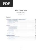 PiLinguals Level 1 Number Theory Handouts