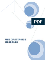 Research Paper On Use of Steroids in Sports