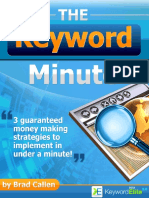 The Keyword Minute Report