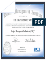 Certificado PMP