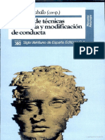 Manual de Tecnicas de Terapia y Modificacion de Conducta PDF
