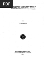 Download kapasitas kelembagaan by Tjahjo Tri Hartono SN44692004 doc pdf