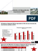 Seguimiento A Inversiones Modelo de Presentación de Meta