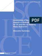  Executive Summary EPA Fracking Report