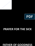 Prayer For The Sick
