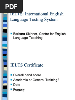 IELTS Pre-Entry Qualifications Presentation (1)
