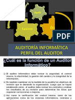 Perfil - Funciones - Deontologia de Un Auditor Informatico