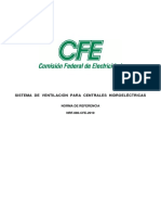 Especificación Técnica para Sistema de Ventilación Casa de Máquinas CFE nrf-080