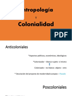 unidad I- Antropologia y colonialidad