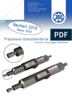 JBO - Precision plug gauges MultiCheck - 2019 D, EN