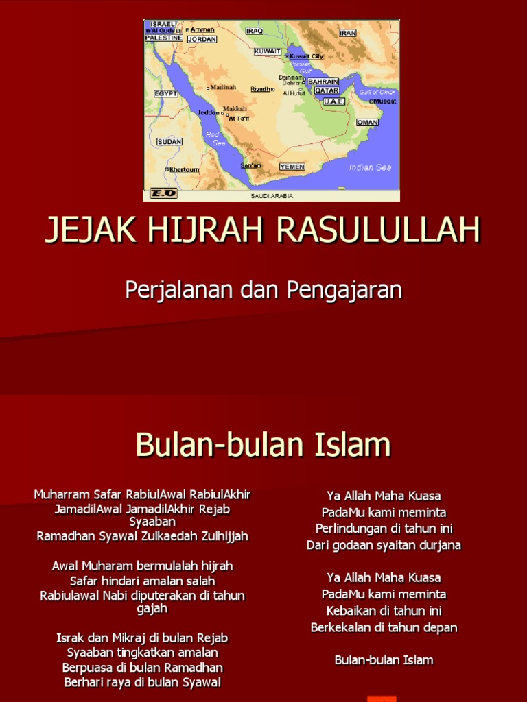 Hijrah Rasulullah: Perjalanan dan Pengajaran | PDF