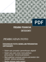 Persiapan Perawatan Ortodonti