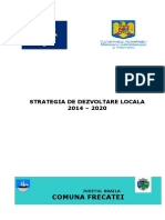 Strategie de Dezvoltare Frecatei PDF