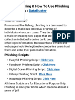 Phishing Tutorial by DataBuster PDF