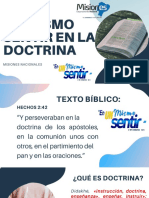 UN MISMO SENTIR EN LA DOCTRINA