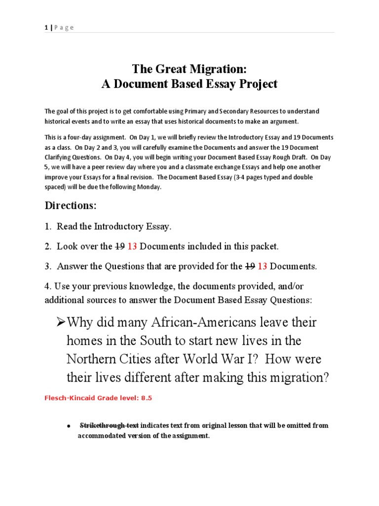 Thesis on migration picture