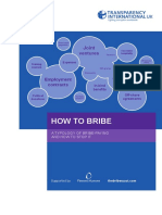 How To Bribe - A Typology of Bribe Paying and How To Stop It 1