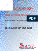 SCC Online User Manual