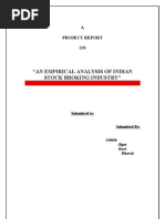 Indian Stock Broking Industry