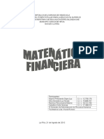 Matematica Financiera