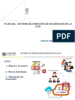 Plan de Implementación Del Sistema GESTION DE INCIDENCIAS ITIL - v1