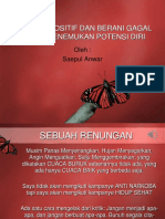 Berfikir Dan Berani Gagal