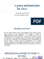 Tecnicas in Vivo