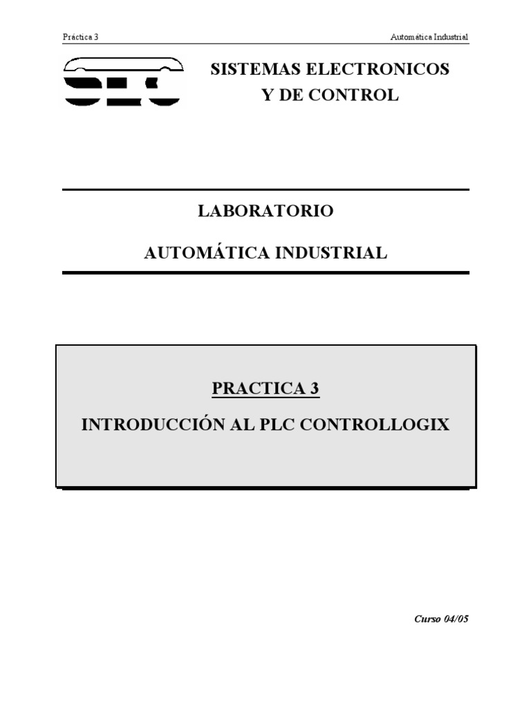 ControLogix - 5000 Introduccion | PDF | Controlador lógico programable ...
