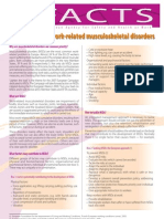 Introduction To Work-Related Musculoskeletal Disorders
