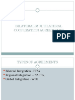 Bilateral Multilateral Agreements