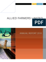 Allied Farmers Annual Report 2010