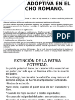 La Legitimacion y La Familia Adoptiva en El Derecho Romano