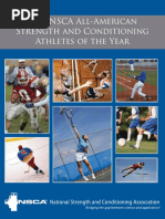 2011 NSCA All-American Strength A ND Conditioning Athletes)