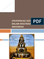 Stratifikasi Sosial Dalam Masyarakat