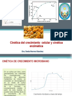 Semana 6 Cinética Del Crecimiento Celular y Cinética Enzimática