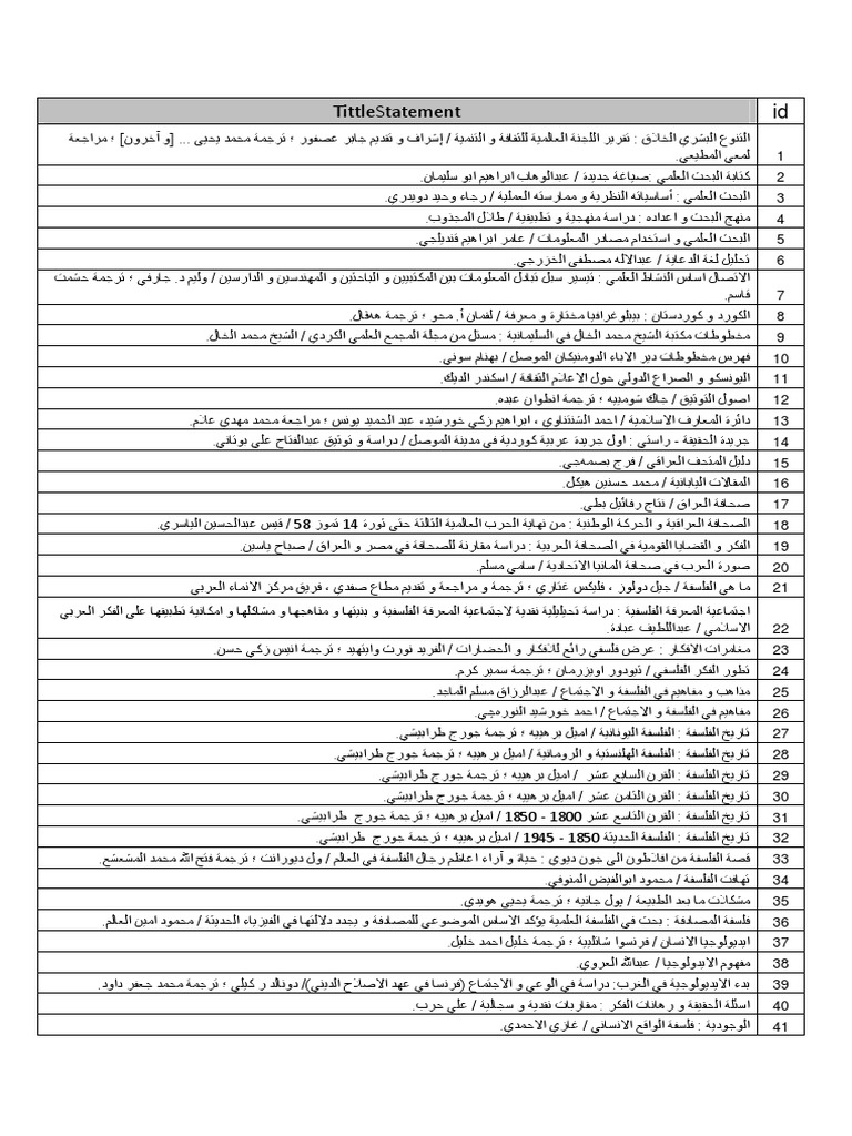Arabic Book PDF