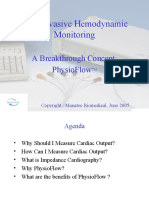PhysioFlow Non Invasive Hemodynamic Monitoring General