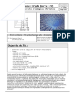 TD Sur La Representation Et Le Codage Des Informations 1 Sur 2