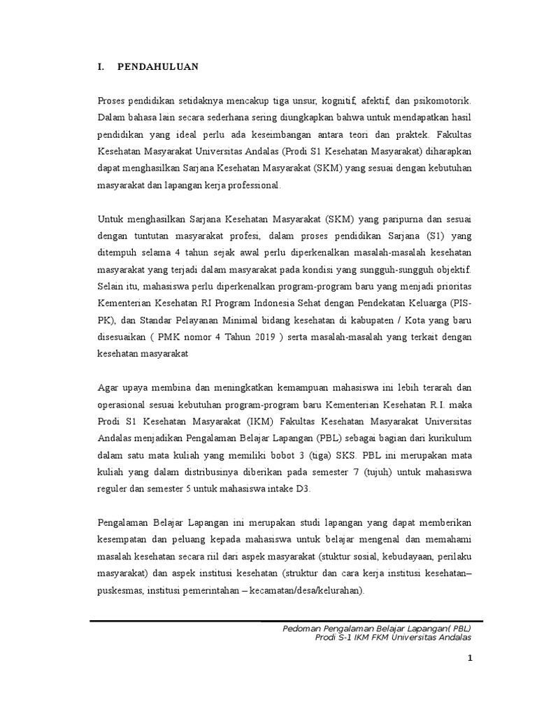 Pedoman Pblfkm Unand 2020revisi