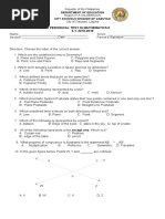 Grade 8 3RD PT With Answer Key