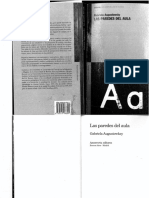 Las Paredes Del Aula (LIBRO) - Gabriela Augustowsky PDF